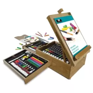 Image of Mixed Media Easel Art Set - 104 Pieces, none