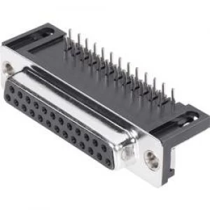 Image of D SUB receptacles 90 Number of pins 25 Soldering MH Connector