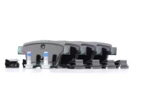 Image of ATE Brake pad set excl. wear warning contact 13.0460-3831.2 Brake pads,Brake pad set, disc brake FORD,JAGUAR,MONDEO III Kombi (BWY),MONDEO III (B5Y)