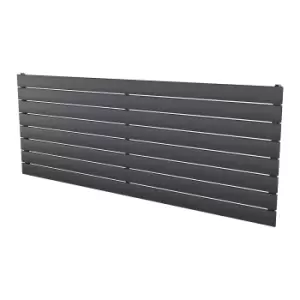 Image of Thames Horizontal Designer Radiator 595x1500 Anthracite