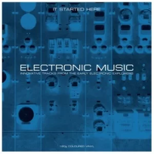 Image of Electronic Music It Started Here by Various Artists Vinyl Album