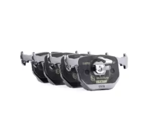 Image of TEXTAR Brake pad set Q+ 2148703 Brake pads,Brake pad set, disc brake BMW,LAND ROVER,3 Limousine (E46),3 Touring (E46),3 Coupe (E46),X3 (E83)