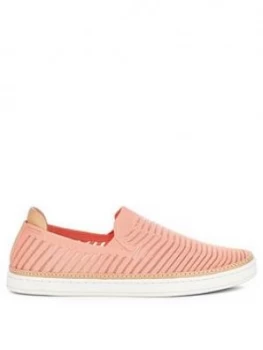 Image of Ugg Sammy Chevron Plimsoll - Pink