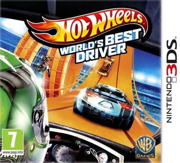 Image of Hot Wheels Worlds Best Driver Nintendo 3DS Game