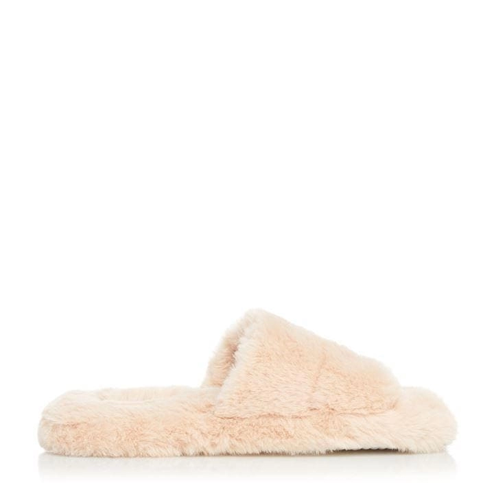 Image of Head Over Heels by Dune Pink 'Fey' Mule Slippers - 3 to 4