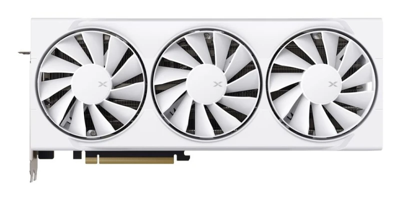 Image of XFX Swift Radeon RX 9070 OC Triple Fan Gaming Edition White 16GB GDDR6 PCI-Express Graphics Card