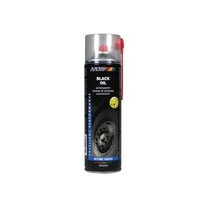Image of PlastiKote Pro Black Oil Spray 500ml