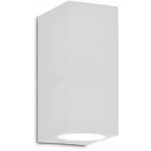 Image of White UP 2-bulb wall light