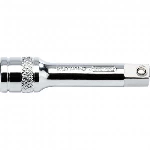 Image of Draper 1/4" Drive Polished Chrome Socket Extension Bar 1/4" 50mm