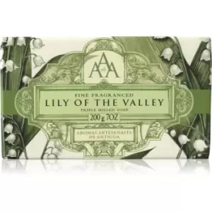 Image of The Somerset Toiletry Co. Aromas Artesanales de Antigua Triple Milled Soap Bar Soap Lily of the valley 200 g