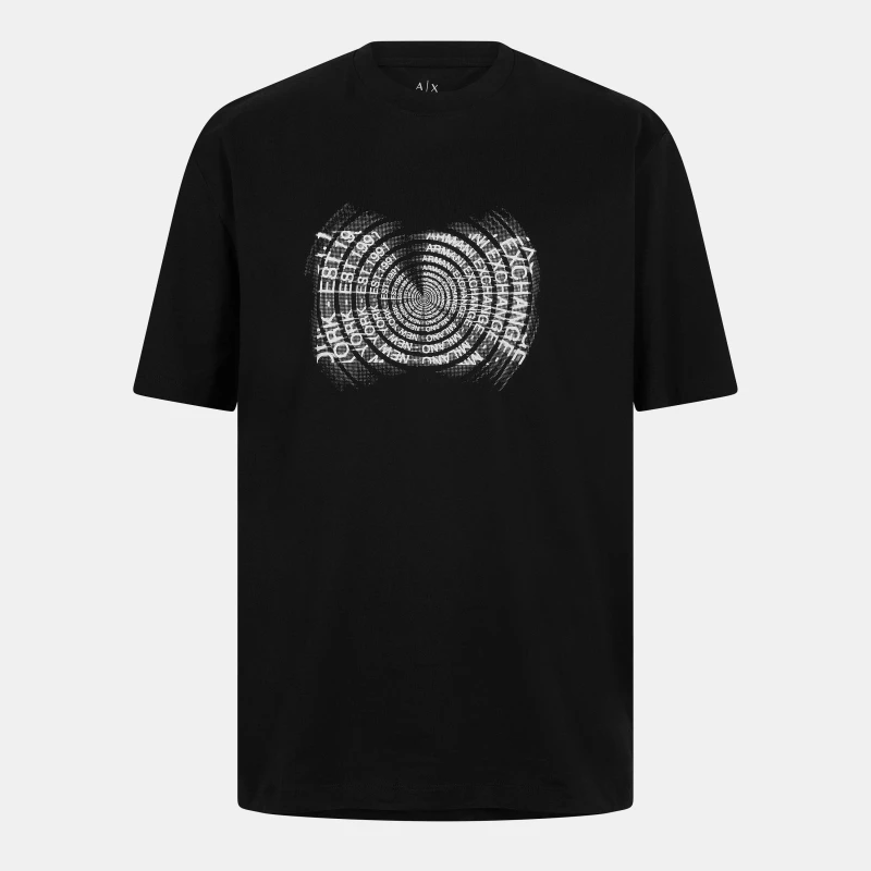Image of Armani Exchange Mens T-Shirt Black male XS