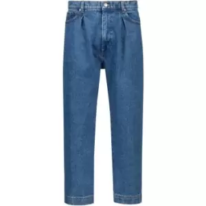 Image of Hugo Wide Ankle Jeans - Blue