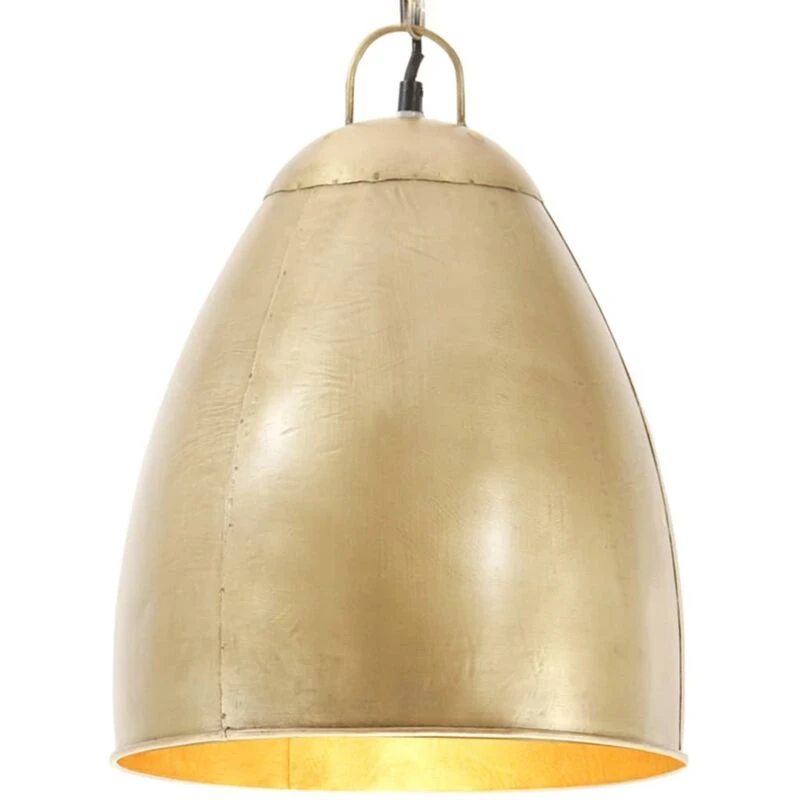 Image of VIDAXL Industrial Hanging Lamp 25 w Brass Round 32cm E27 Vidaxl 8720286024447