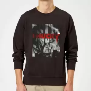 Image of Chucky Typographic Sweatshirt - Black - M