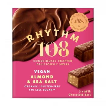 Image of Rhythm 108 Swiss Chocolate Bar - Sweet 'N' Salty Multipack 3 x 33g