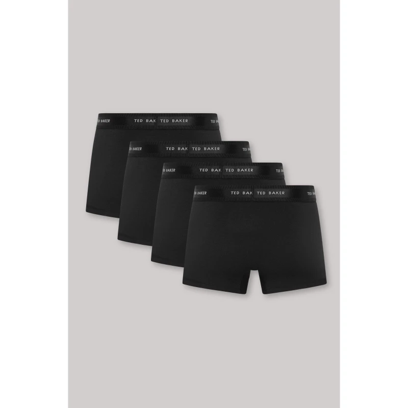 Image of Ted Baker 4 Pack Trunk Black male Small