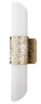 Image of Venera Wall Lamp Brass, 2 Light, E14