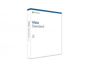 Image of Microsoft Visio Standard 2019 1 License Medialess