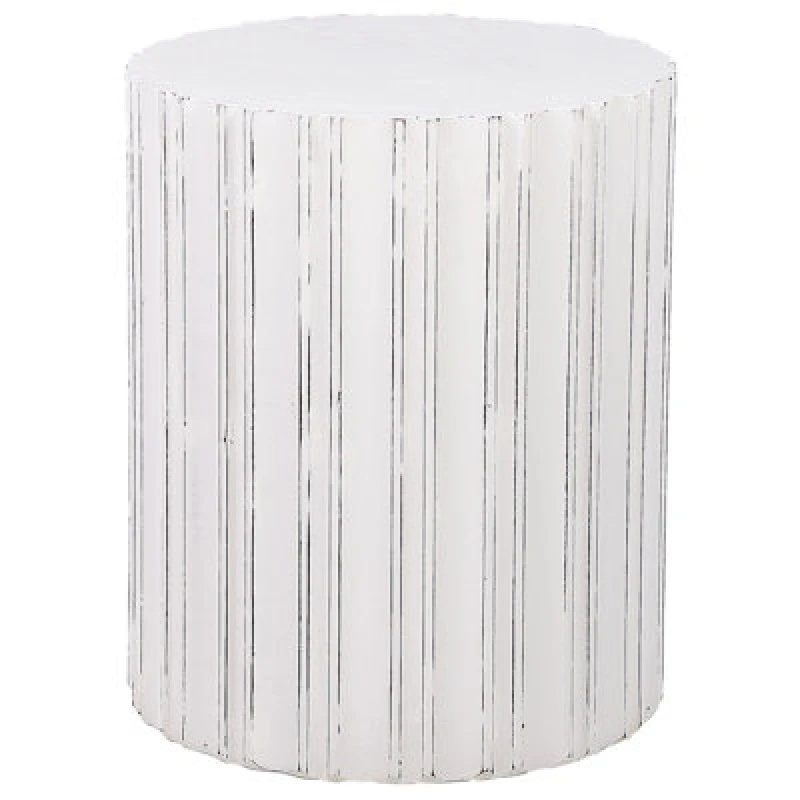 Image of Beliani Side Table Deuli White