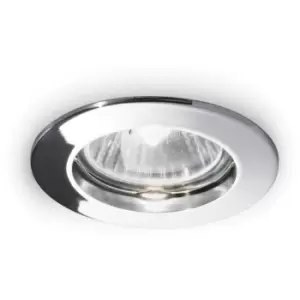 Image of Jazz - 1 Light Recessed Spotlight (3 Pack) Chrome, GU10 - Ideal Lux