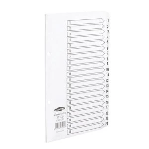 Image of Concord A5 Classic Index 1 20 Mylar Reinforced Punched 2 Holes 150gsm White