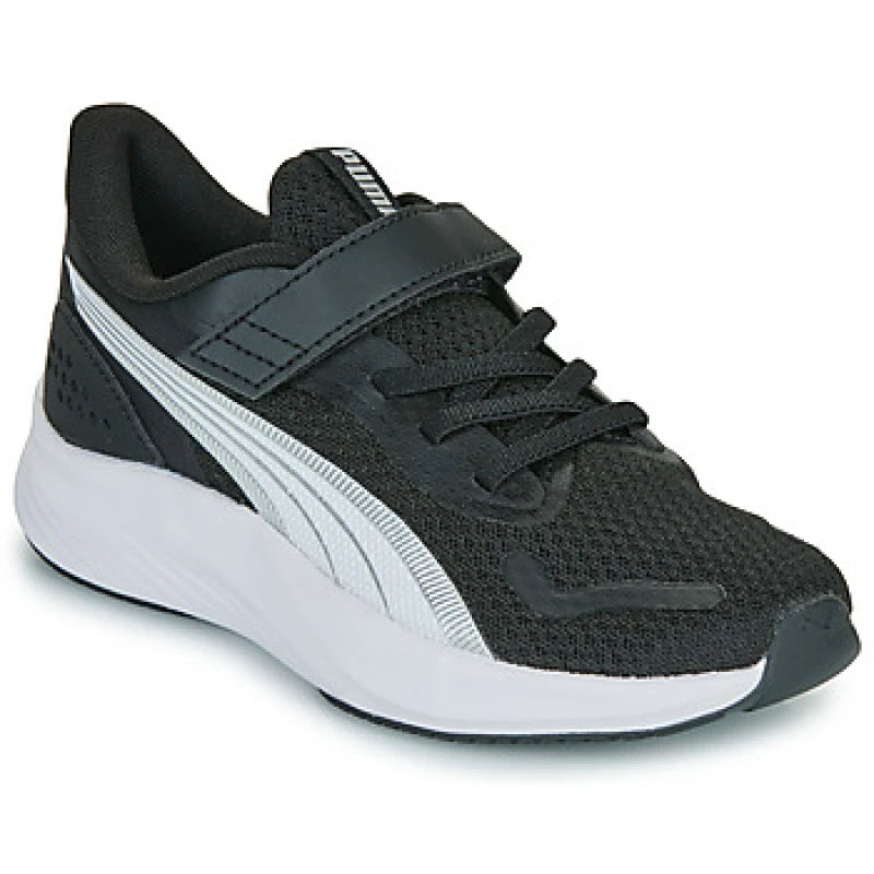 Image of Puma Kids Pounce Lite Trainers Black/White Baby 28 (10)