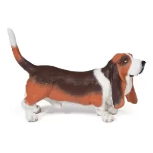 Image of Dog and Cat Companions Basset Hound Toy Figure (54012)