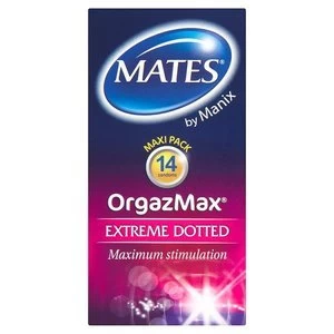 Image of Mates Orgazmax Condoms 14 Pack