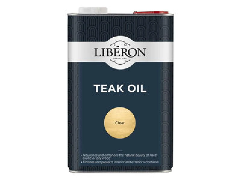 Image of Liberon 126811 Teak Oil 5 Litre Libtouv5Ln