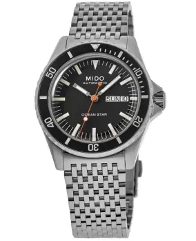 Image of Mido Ocean Star Tribute Special Edition Black Dial Steel Mens Watch M026.830.11.051.00 M026.830.11.051.00