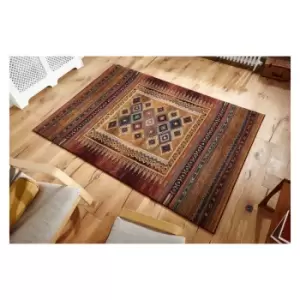 Image of Gabbeh Gabbeh-107 240cm x 340cm Rectangle - Multicoloured