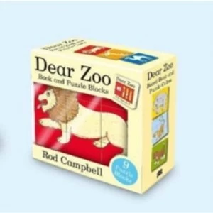 Image of Dear Zoo Book and Puzzle Blocks