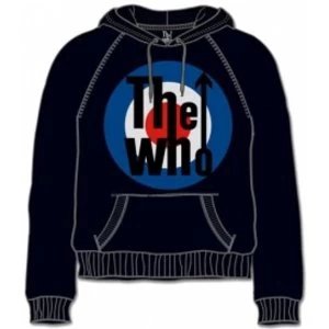 Image of The Who Target Classic Black Mens Hoodie Size: Small
