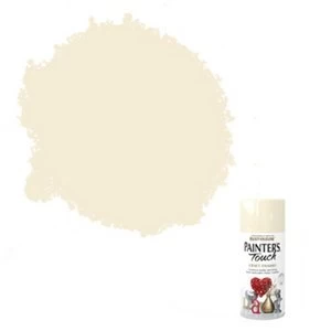 Image of Rust-Oleum Painter's touch Heirloom white Gloss Multi-surface Decorative spray Paint 150ml