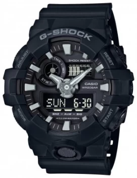 Image of Casio Mens G Shock Black Resin Strap Watch