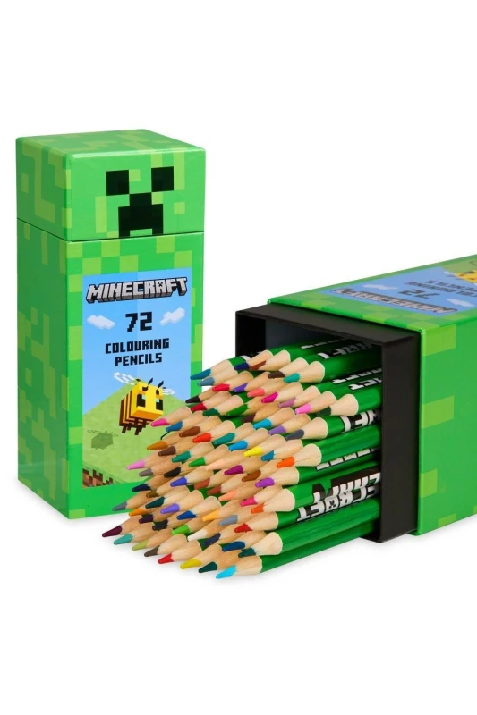 Image of Minecraft 72 Colouring Pencils Multi