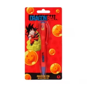 Image of Dragon Ball Pen with Light Projector Goku Kid