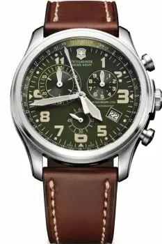 Image of Mens Victorinox Swiss Army Infantry Vintage Chronograph Watch 241287