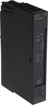 Image of Siemens - PLC I/O Module for use with SIMATIC ET 200S Series, 81 x 15 x 52 mm, Digital, 6ES7, 24 V dc, SIMATIC