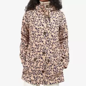 Image of Barbour Womens Barbour Printed Somalia Jacket - Light Trench Starling/Light Trench - UK 18