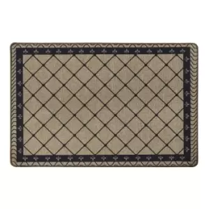 Image of Jvl Elegance Door Mat 50 X 75 Cm, Diamond