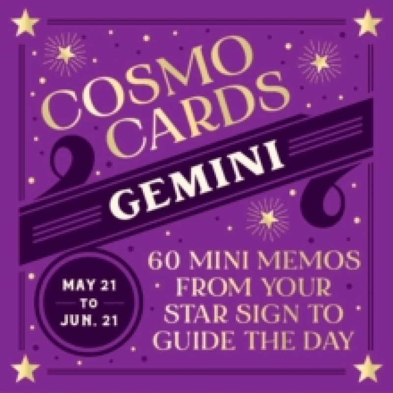 Image of Cosmo Cards: Gemini : 60 Mini Memos from Your Star Sign to Guide the Day Cards