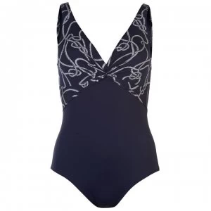 Image of Dorina Baja Control Swimsuit Womens - Blue ROPE 511