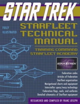 Image of Star Trek--Starfleet Technical Manual by Franz Joseph Paperback