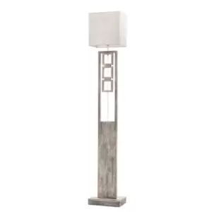 Image of Kisar Floor Lamp with Shade White
