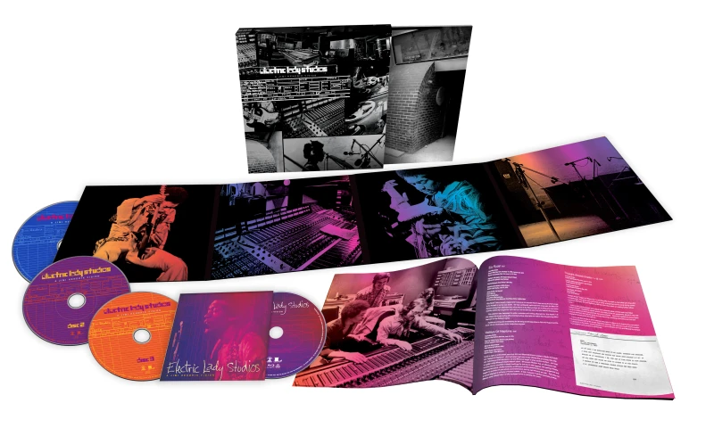 Image of Jimi Hendrix Electric Lady Studios: A Jimi Hendrix Vision CD multicolor Onesize Unisex