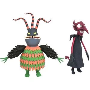 Image of Harlequin & The Devil (Nightmare Before Christmas) Action Figure 2 Pack
