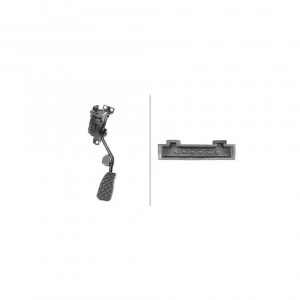 Image of Accelerator Pedal Position Sensor HELLA 6PV 008 026-701