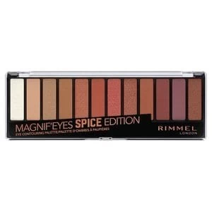 Image of Rimmel Magnifeyes 12 Eyeshadow Palette Spice