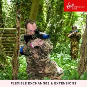 Image of Forest Laser Tag Adventure with Pizza for Two